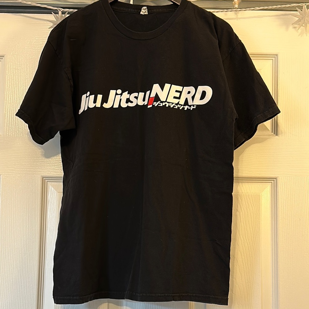 Black Jiu Jitsu NERD T-Shirt